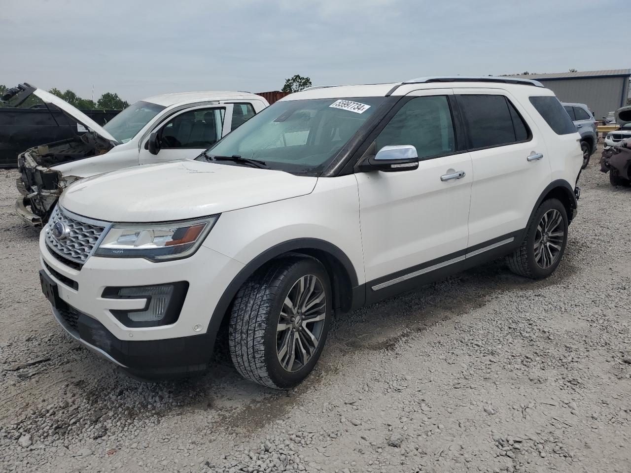 1FM5K8HT7GGC10735 2016 Ford Explorer Platinum