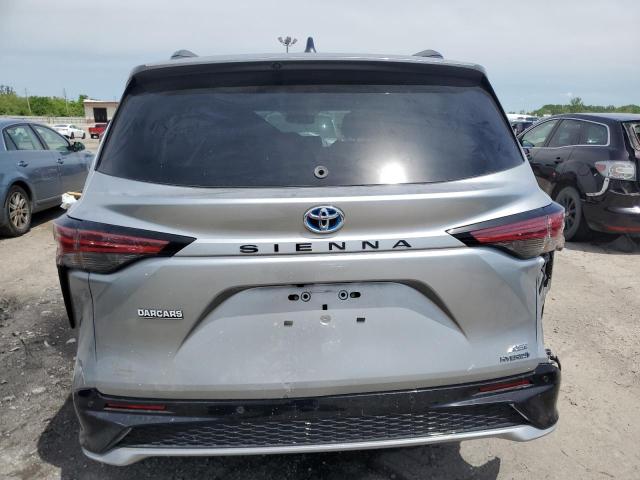 2022 Toyota Sienna Xse VIN: 5TDDRKEC3NS133796 Lot: 54125054