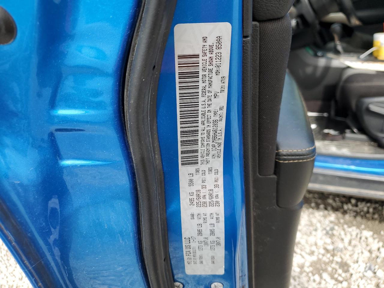 1C4PJMAB6HW612036 2017 Jeep Cherokee Sport