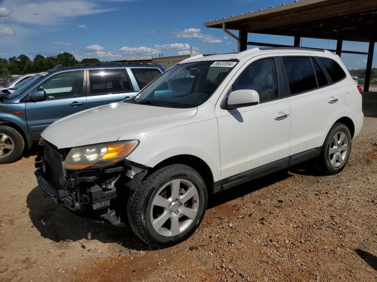 5NMSH13E08H201021 2008 Hyundai Santa Fe Se