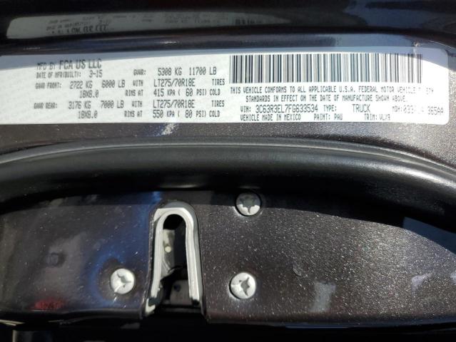 2015 Ram 3500 Laramie VIN: 3C63R3EL7FG633534 Lot: 56351124