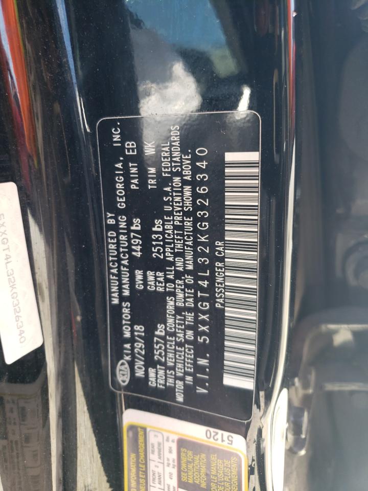 5XXGT4L32KG326340 2019 Kia Optima Lx