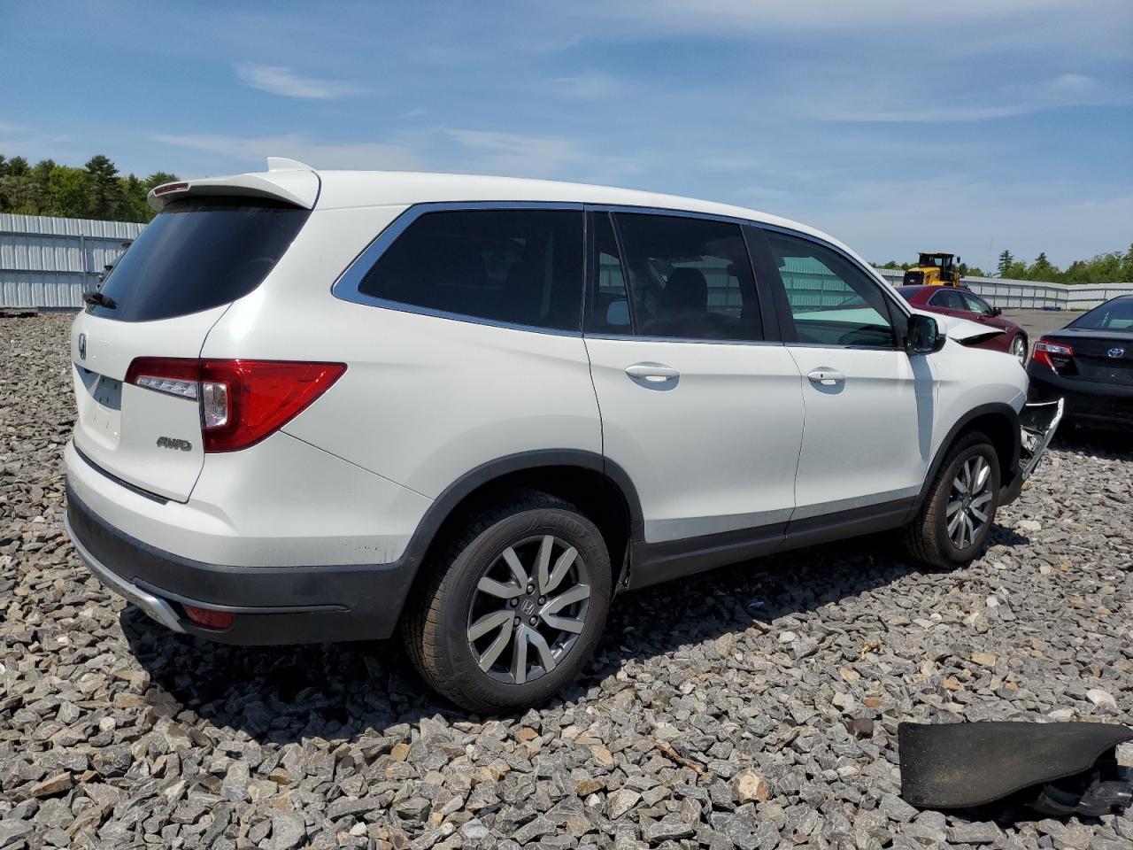 2021 Honda Pilot Exl vin: 5FNYF6H55MB029862