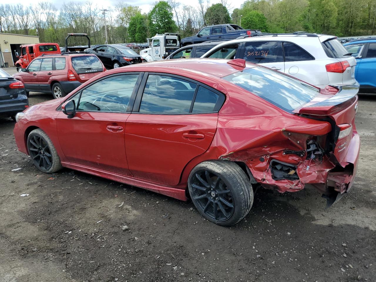 Lot #2920914214 2017 SUBARU IMPREZA SP