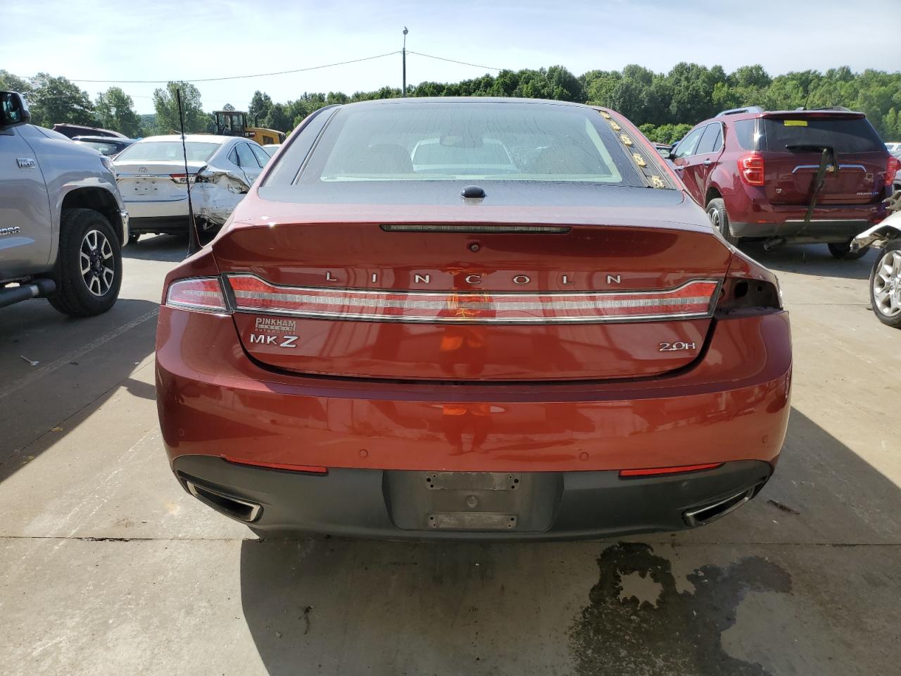 3LN6L2LU6ER812854 2014 Lincoln Mkz Hybrid