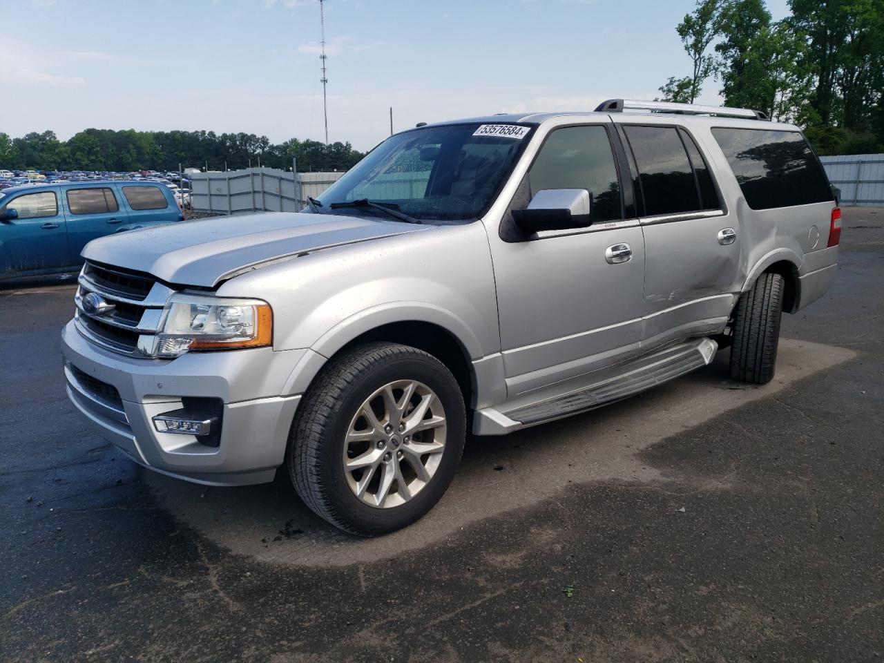 1FMJK1KT2HEA48721 2017 Ford Expedition El Limited