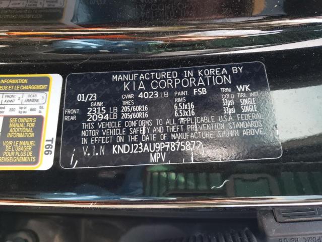 2023 Kia Soul Lx VIN: KNDJ23AU9P7875872 Lot: 53905914