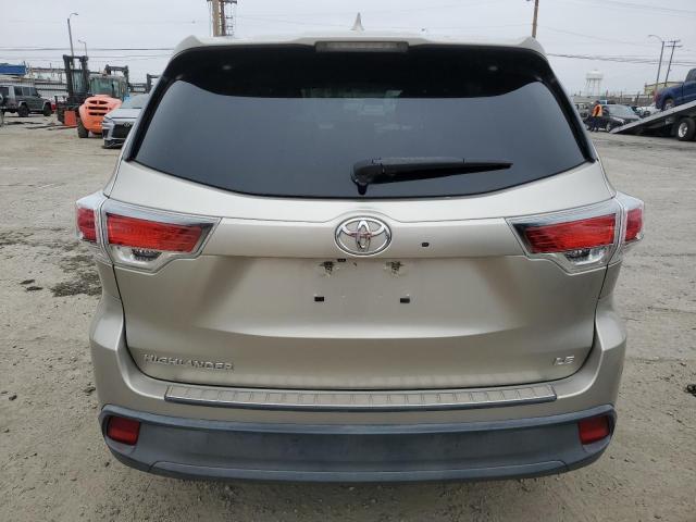 VIN 5TDZKRFH2ES014280 2014 Toyota Highlander, LE no.6