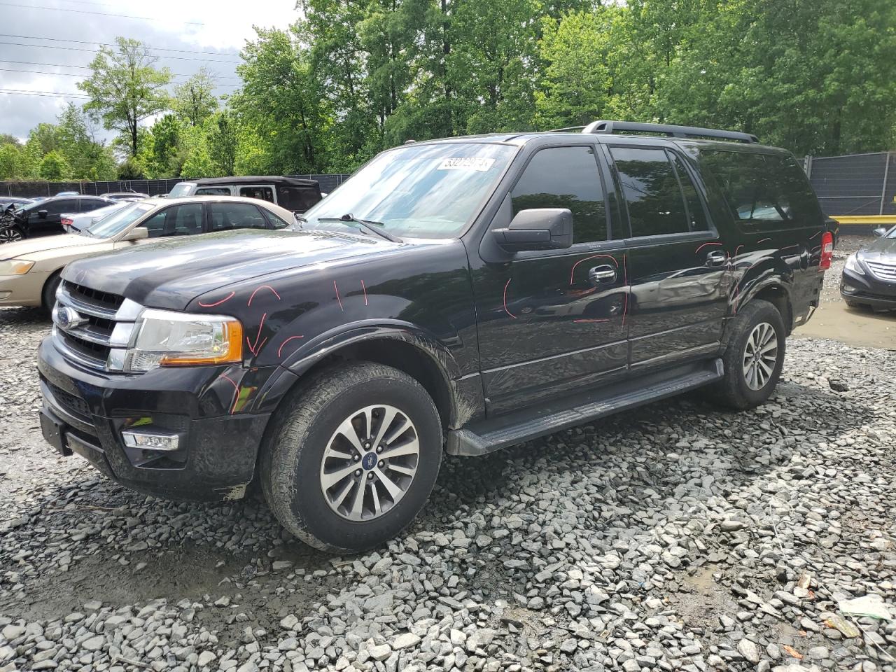 1FMJK1HT0HEA74077 2017 Ford Expedition El Xlt