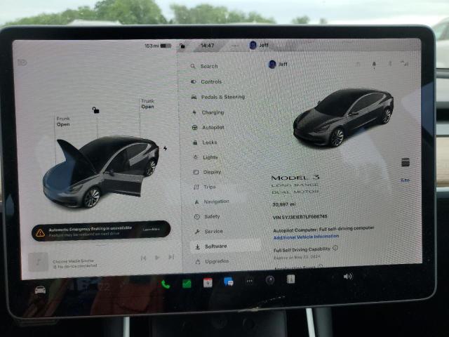 2020 Tesla Model 3 VIN: 5YJ3E1EB7LF666745 Lot: 54250824