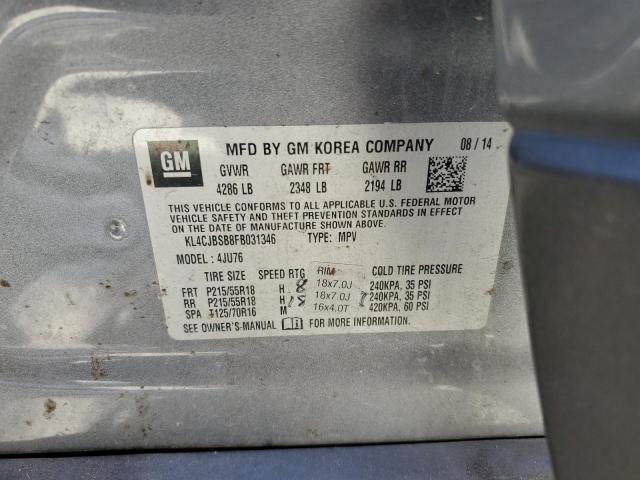 2015 BUICK ENCORE CON - KL4CJBSB8FB031346