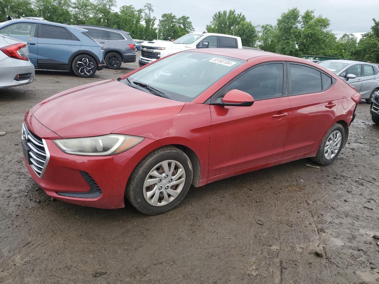 5NPD74LF9HH101802 2017 Hyundai Elantra Se