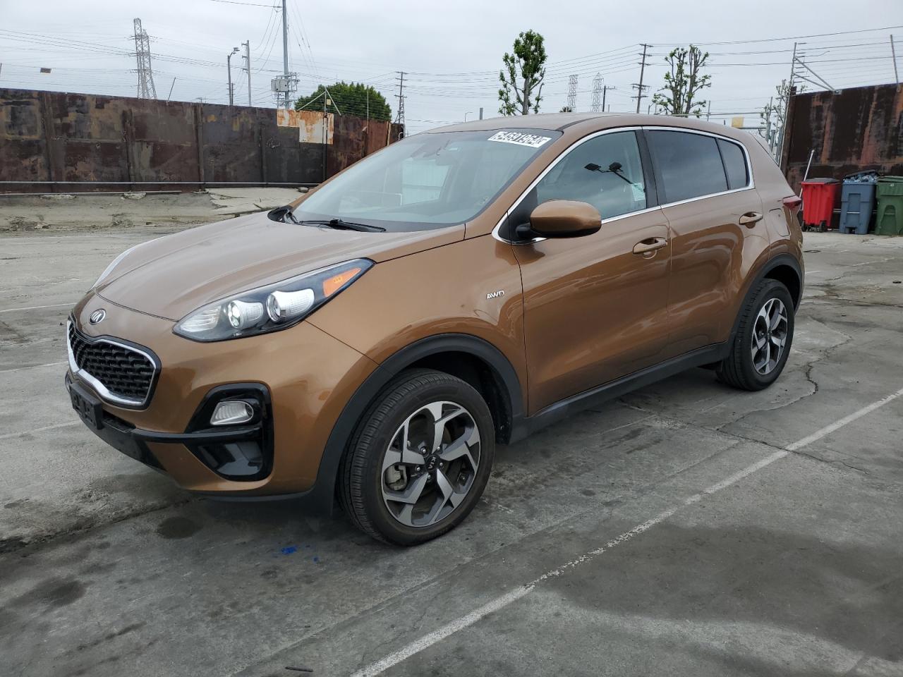 KNDPMCAC1M7861293 2021 Kia Sportage Lx