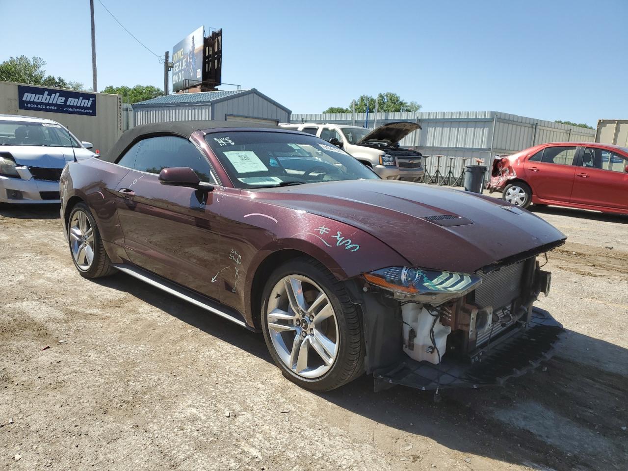 2018 Ford Mustang vin: 1FATP8UHXJ5135133