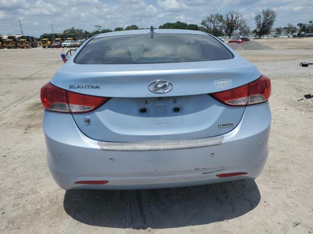 2012 Hyundai Elantra Gls VIN: KMHDH4AE5CU206001 Lot: 53634234