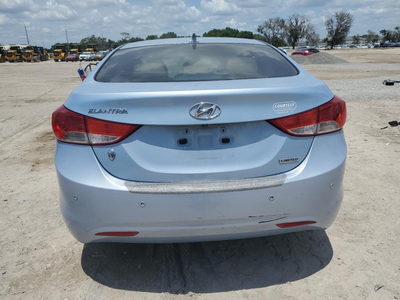 KMHDH4AE5CU206001 2012 Hyundai Elantra Gls