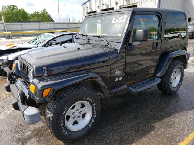 2004 Jeep Wrangler / Tj Sahara VIN: 1J4FA59S14P730855 Lot: 53607404