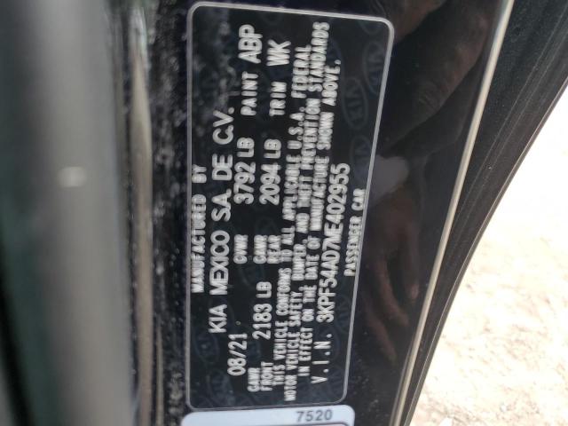 2021 Kia Forte Ex VIN: 3KPF54AD7ME402955 Lot: 54779884