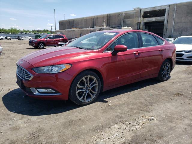 Lot #2526139133 2017 FORD FUSION SE salvage car