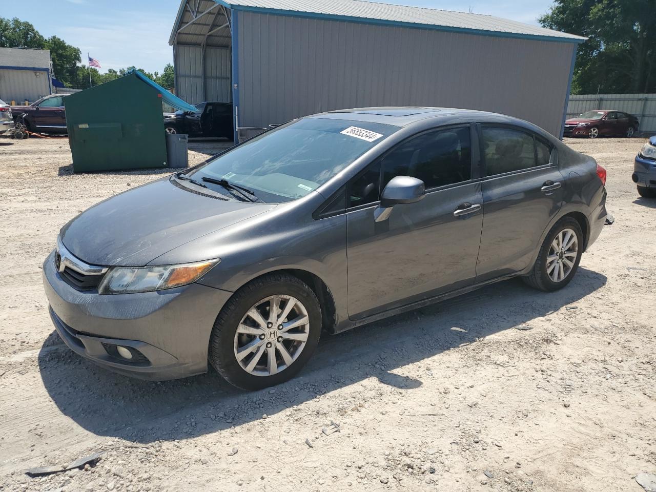 2HGFB2F85CH599749 2012 Honda Civic Ex