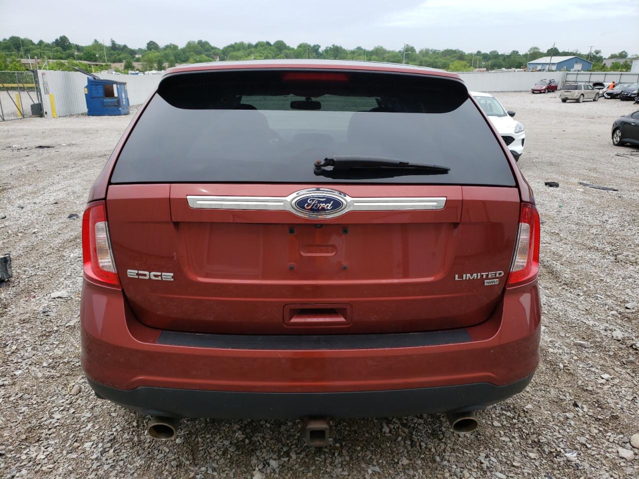 Lot #2645404757 2014 FORD EDGE LIMIT