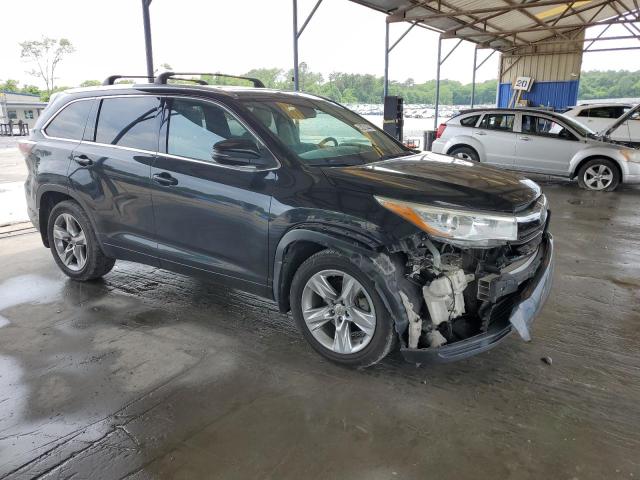 VIN 5TDDKRFH1ES040119 2014 Toyota Highlander, Limited no.4