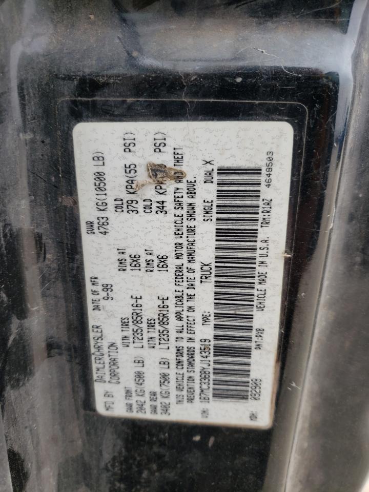 1B7MC3368YJ143519 2000 Dodge Ram 3500