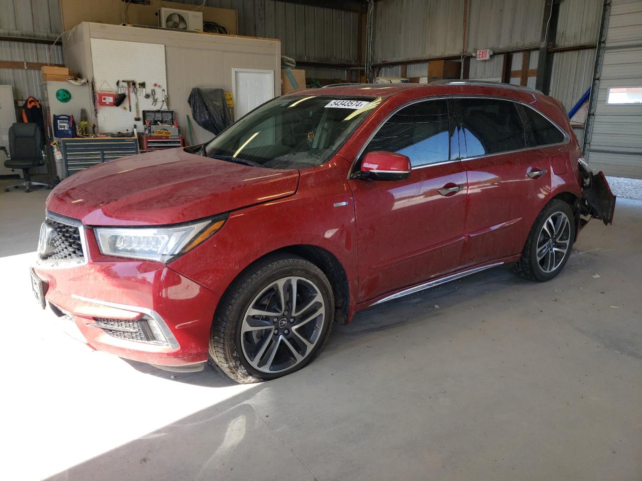 2019 Acura Mdx Sport Hybrid Advance vin: 5J8YD7H7XKL000785