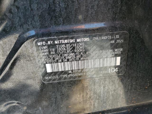 2021 MITSUBISHI MIRAGE G4 ML32FUFJ5MHF04863