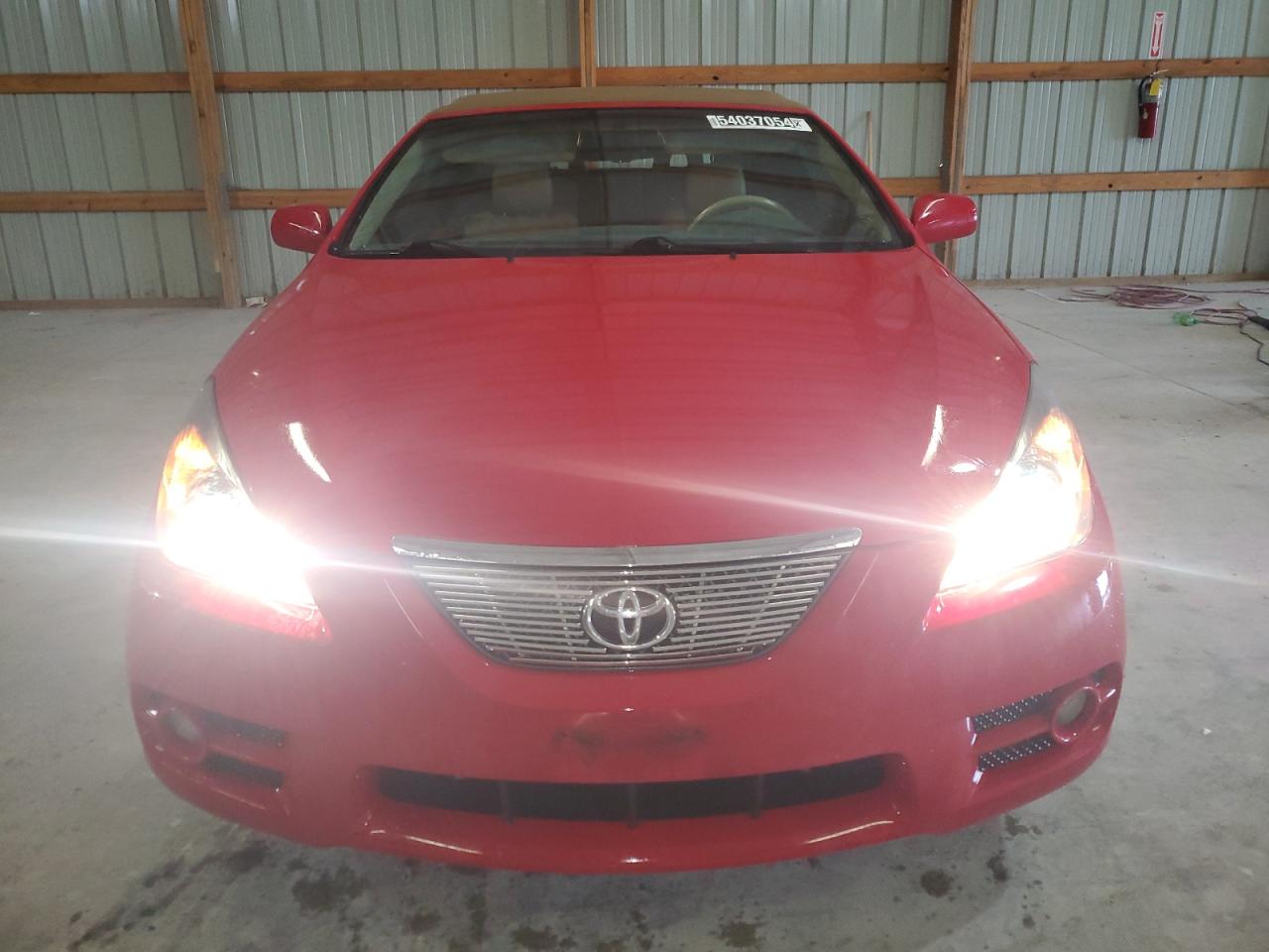 4T1FA38P98U160856 2008 Toyota Camry Solara Se