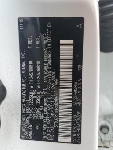 2019 Toyota Highlander Se VIN: 5TDJZRFH0KS628944 Lot: 53641254