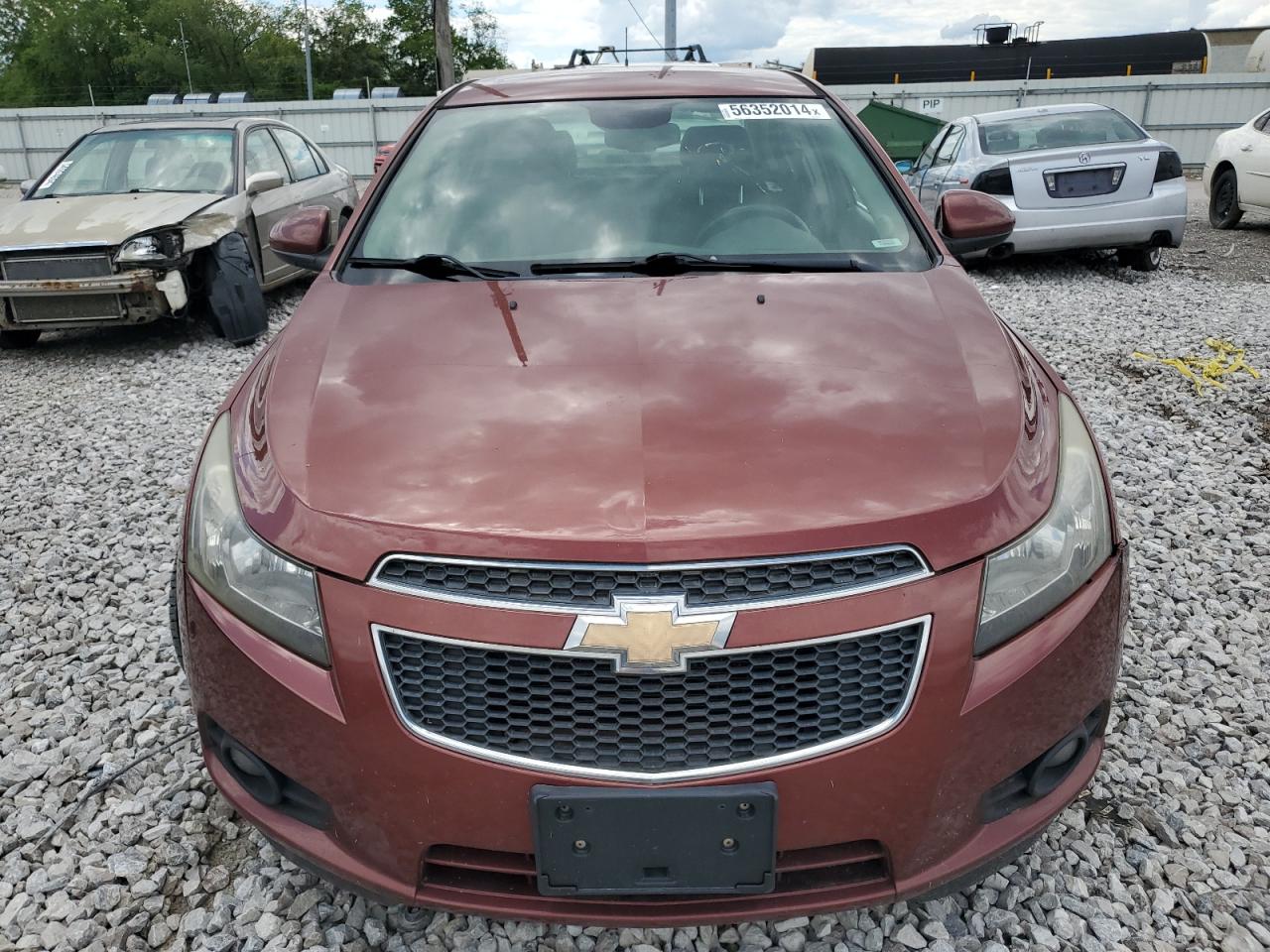 2012 Chevrolet Cruze Lt vin: 1G1PF5SC1C7397272