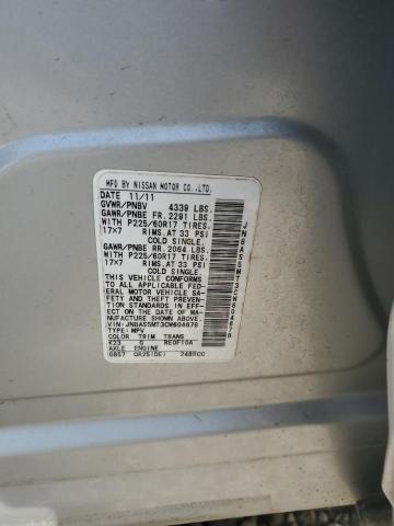 2012 Nissan Rogue S VIN: JN8AS5MT3CW604678 Lot: 53411904