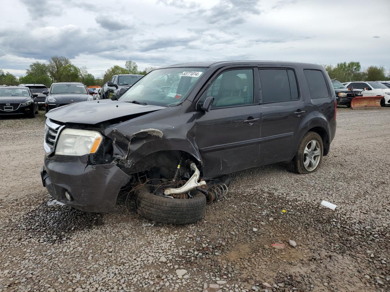 5FNYF4H67FB005692 2015 Honda Pilot Exl