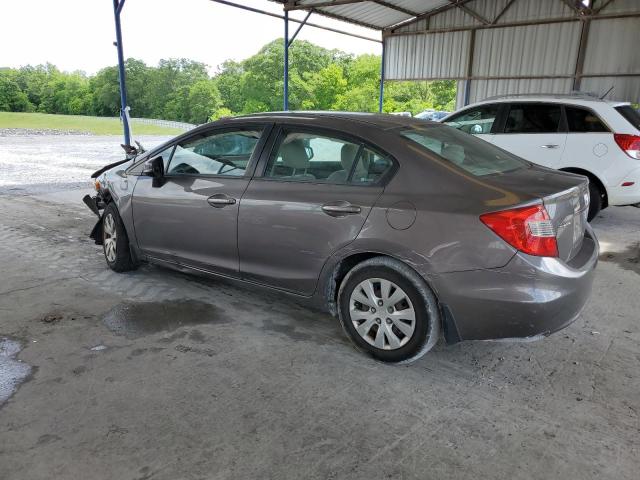 2012 Honda Civic Lx VIN: 19XFB2F53CE082353 Lot: 53755444