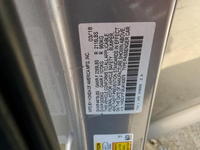 2018 HONDA ACCORD SPO - 1HGCV1F3XJA142875