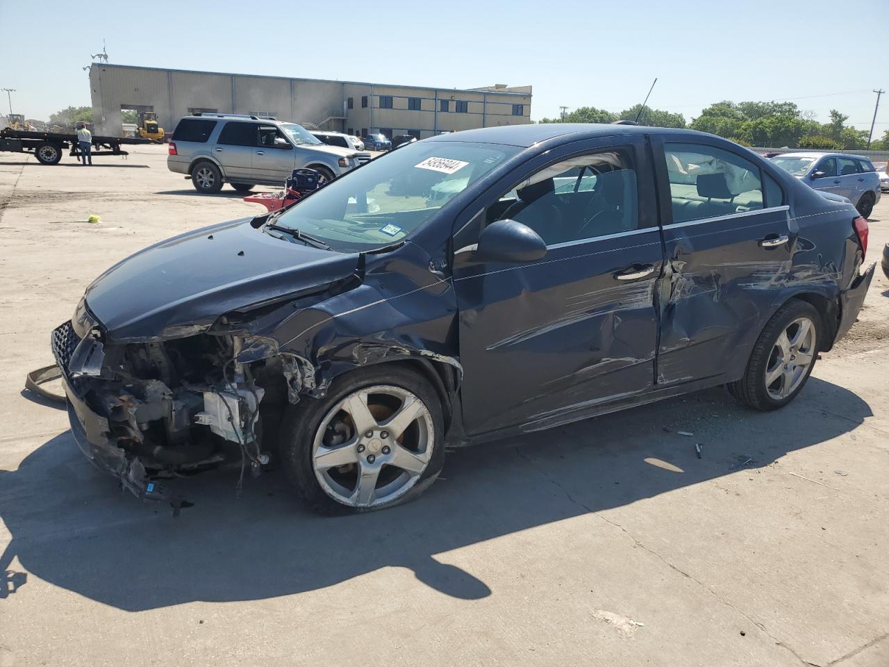 2016 Chevrolet Sonic Ltz vin: 1G1JE5SB4G4140971