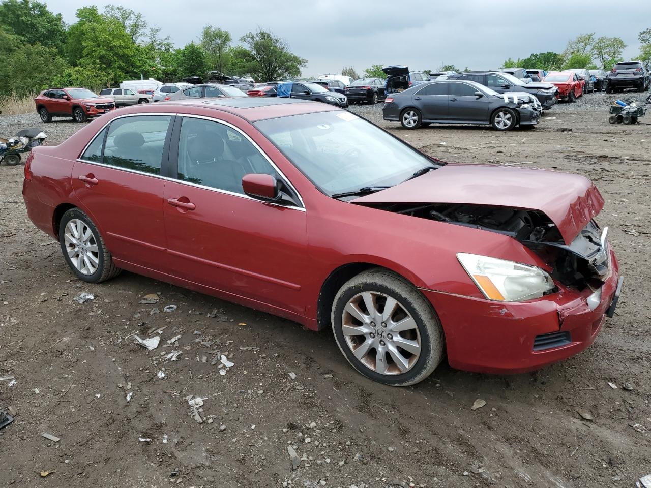 1HGCM66517A050015 2007 Honda Accord Ex