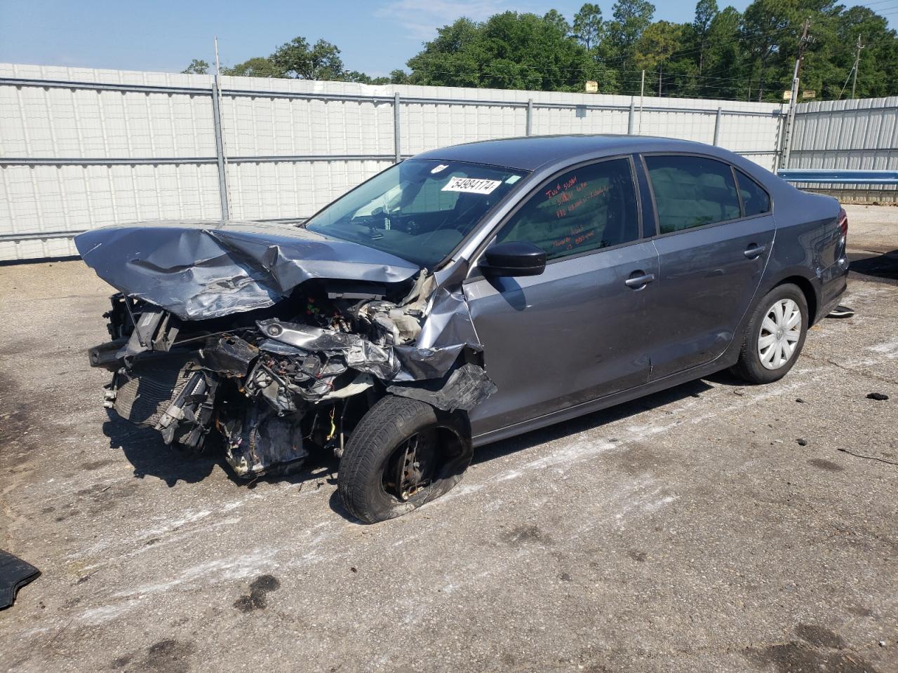 2016 Volkswagen Jetta S vin: 3VW267AJ6GM240942