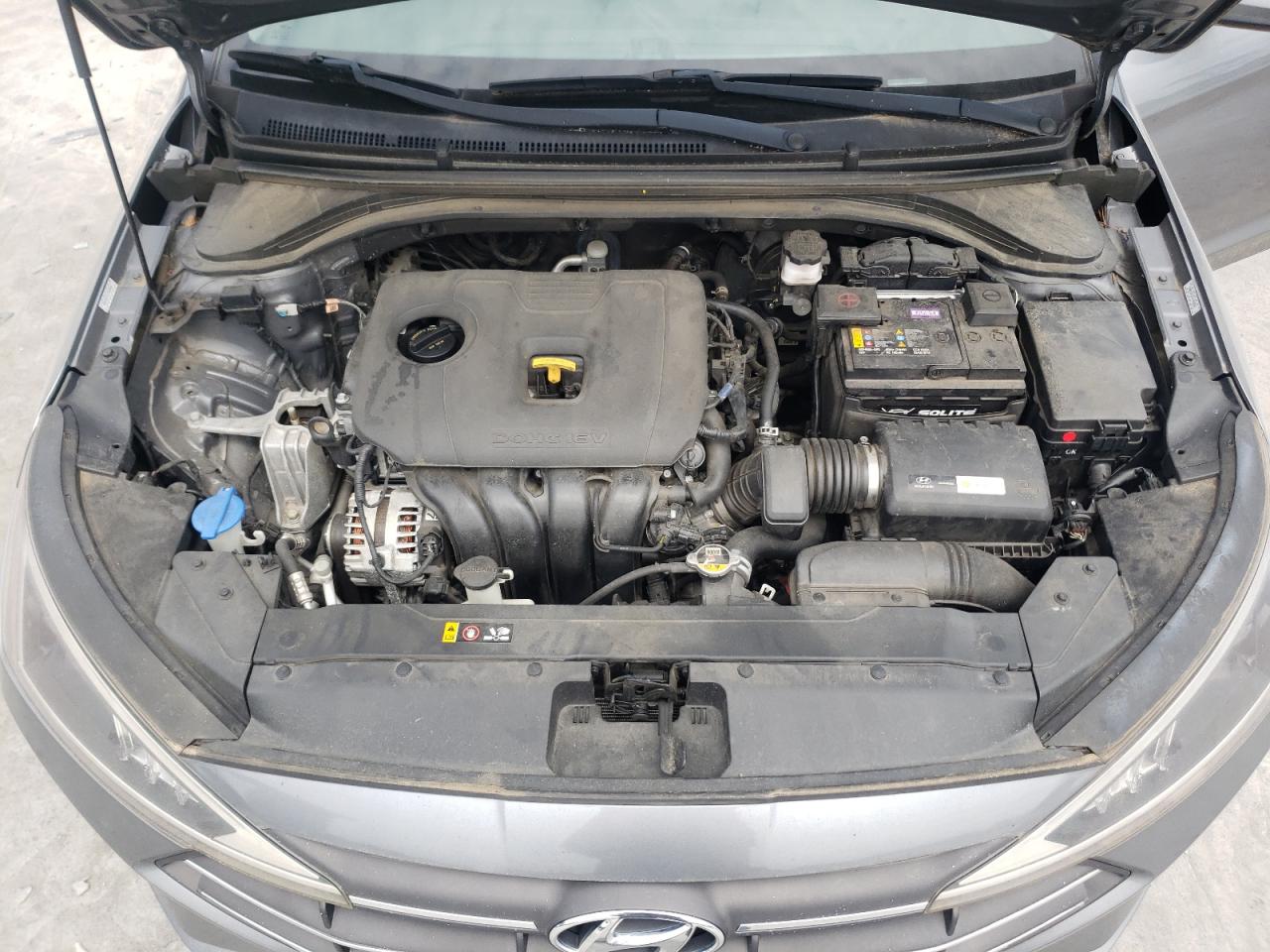 KMHD84LF1KU872695 2019 Hyundai Elantra Sel
