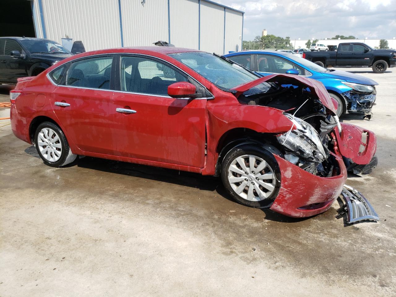 3N1AB7AP1EY341233 2014 Nissan Sentra S