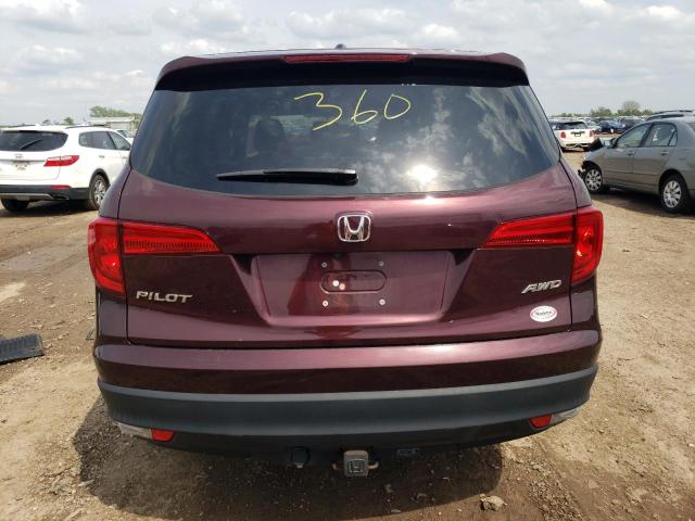 2017 Honda Pilot Ex VIN: 5FNYF6H34HB067958 Lot: 55822254