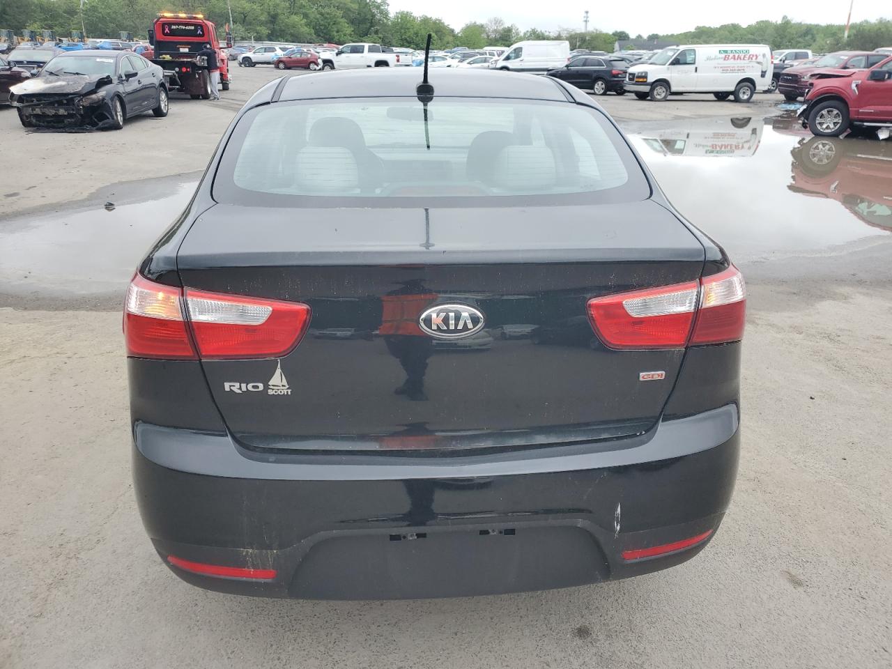 KNADM4A30E6419604 2014 Kia Rio Lx