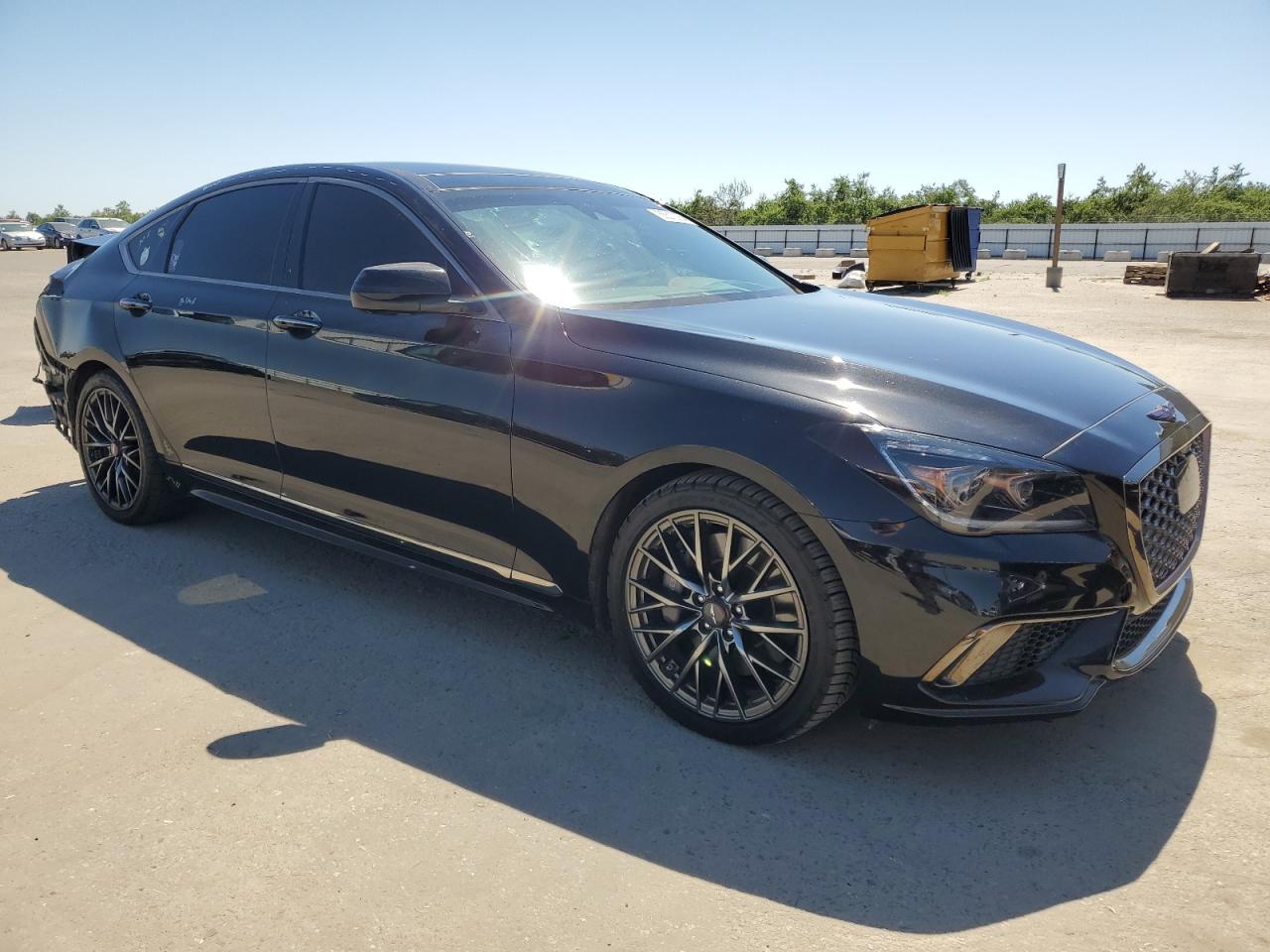 2019 Genesis G80 Base vin: KMHGN4JB3KU295805