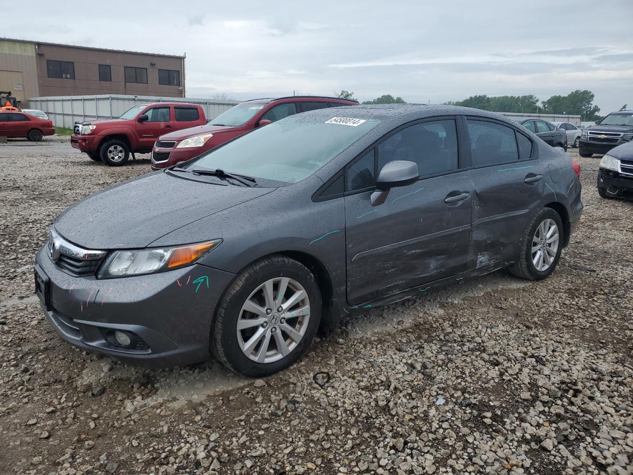 2HGFB2F96CH550634 2012 Honda Civic Exl