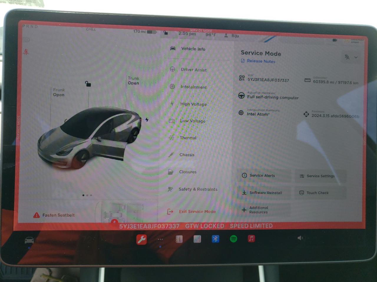 5YJ3E1EA8JF037337 2018 Tesla Model 3