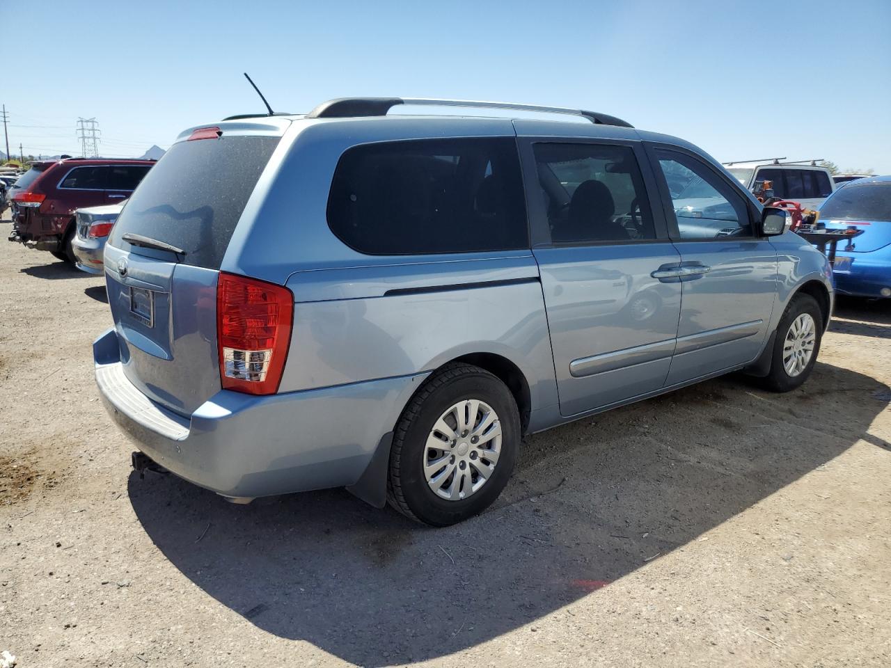 2014 Kia Sedona Lx vin: KNDMG4C75E6579679