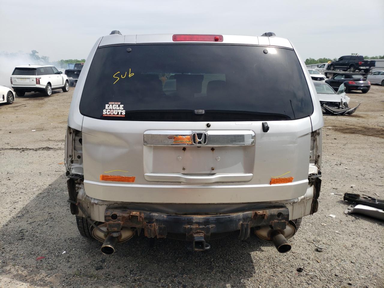 5FNYF4H69AB036161 2010 Honda Pilot Exl