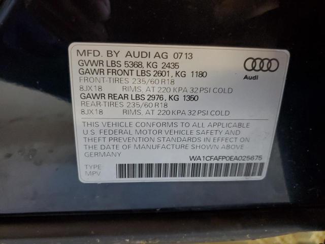 VIN WA1CFAFP0EA025675 2014 Audi Q5, Premium no.13