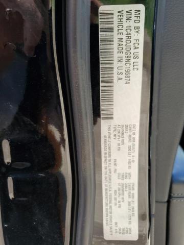 2022 Dodge Durango Gt VIN: 1C4RDJDG9NC196874 Lot: 56677594